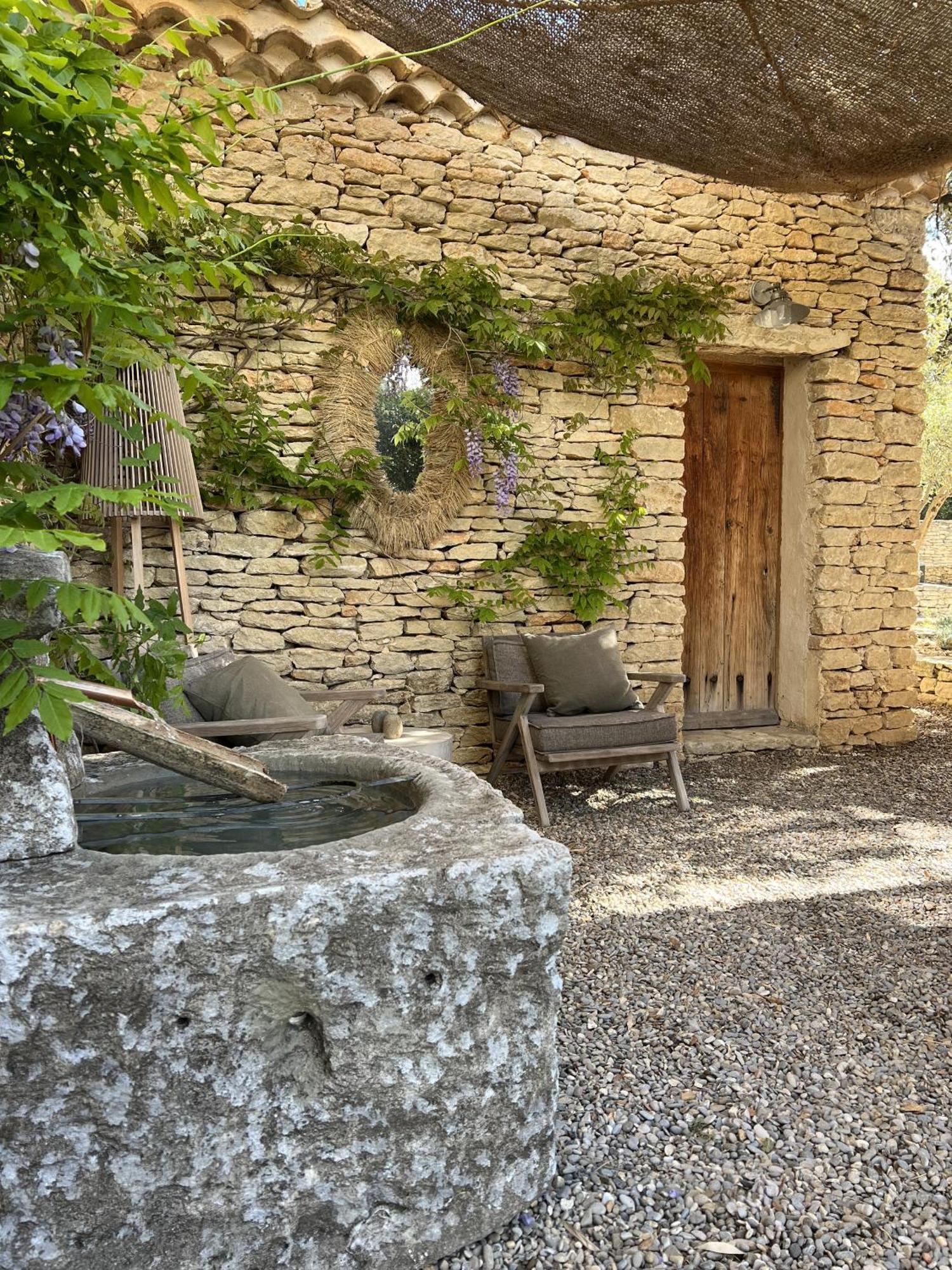 Le Mas De Bethel Gordes Kamer foto